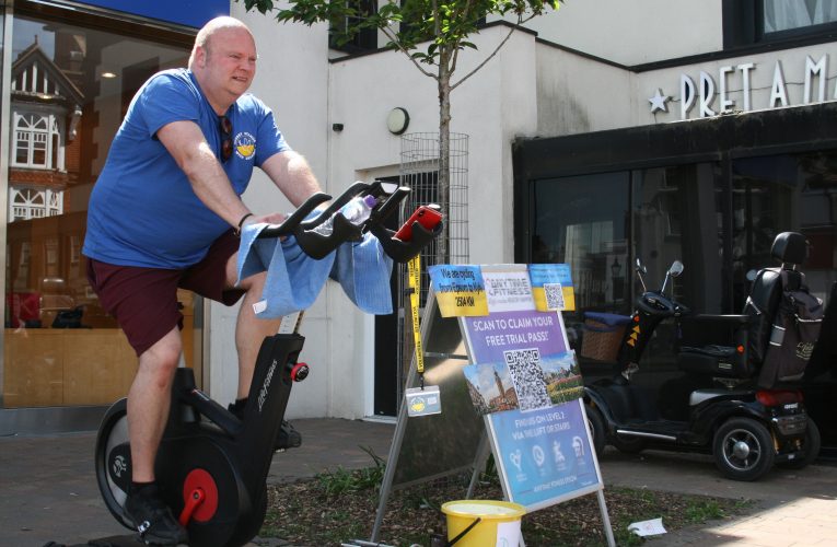 Meet the man cycling to Ukraine for charity