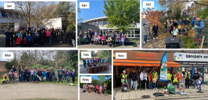 Bloom competition volunteers