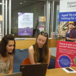 Advice session at the Epsom and Ewell Hub