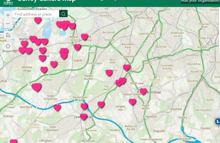 Epsom & Ewell – get yourself on the County culture map!