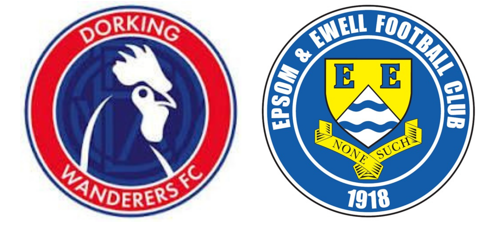 Dorking and Epsom football club logos