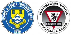 Epsom and Ewell Fc v Hosham YMCA logos