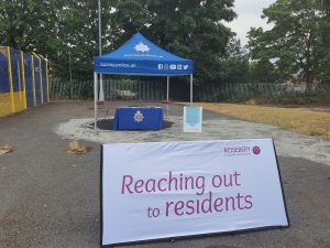 Epsom and Ewell police bear on ASB