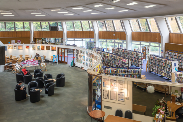 Bourne Hall Library Ewell Surrey
