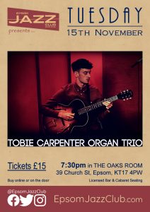 Tobie Carpenter OrganTrio
