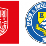 Seaford and Epsom and Ewell FC logos