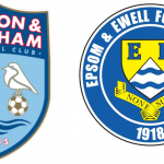 Walton and Hersham FC and Epsom and Ewell FC logos