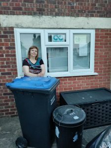 Ro Stretton with recycling