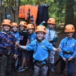 Beaver scouts at Bentley Copse camp September 2022