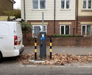 Electric vehicle charging point