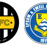 Montpelier Fc and Epsom and Ewel Fc logos
