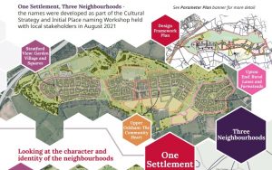 Wisley Airfield plans. Credit Taylor Wimpey and Vivid