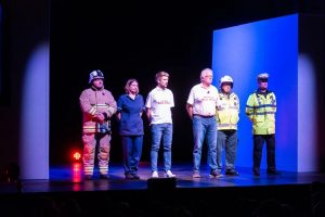 Safe Drive Stay Alive stage