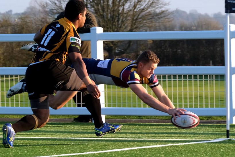 Oxford Harlequins Rugby try
