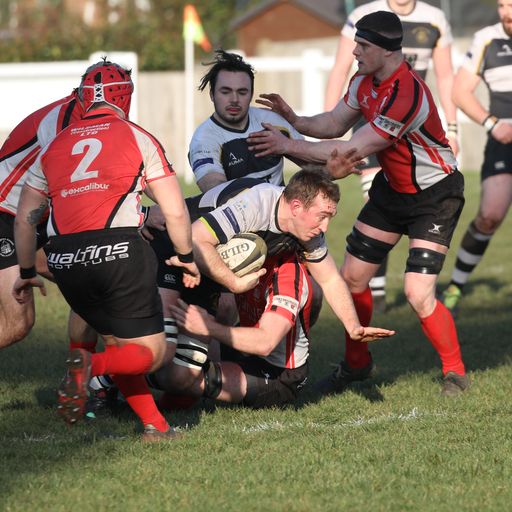 Sutton and Epsom RFC in action against Royal Wootton Bassett