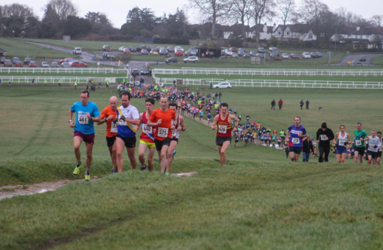10 mile Epsom Downs run and photos for charity