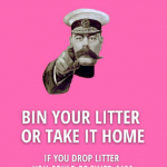 Epsom Kitchener litter poster