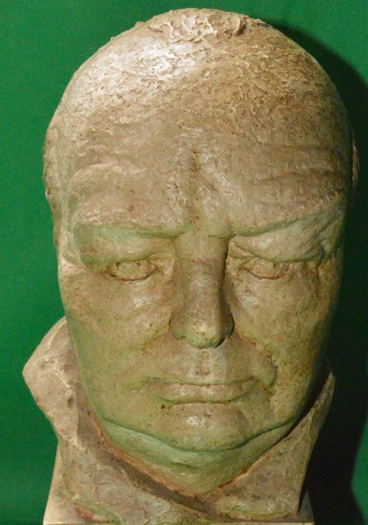 Churchill bust