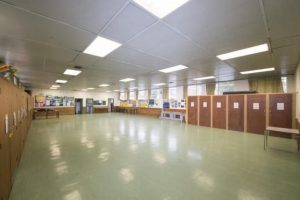 empty scout hall in epsom