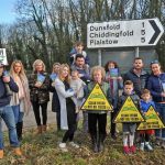 Residents strongly campaigned against an exploratory well (Image: Surrey Advertiser)