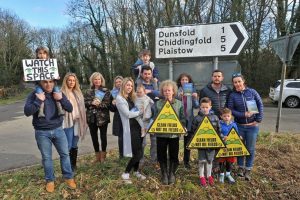 Residents strongly campaigned against an exploratory well (Image: Surrey Advertiser)