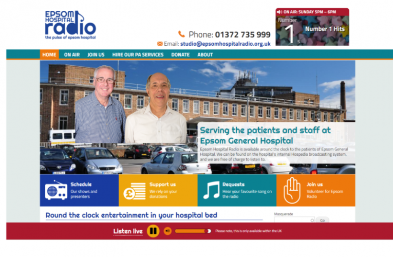Epsom Hospital Radio goes National