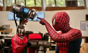 Spider man at Ewell film festival