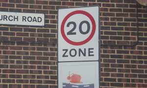 20 mph zone