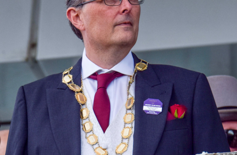 Robert Geleit Mayor of Epsom 2023-2024 at The Derby