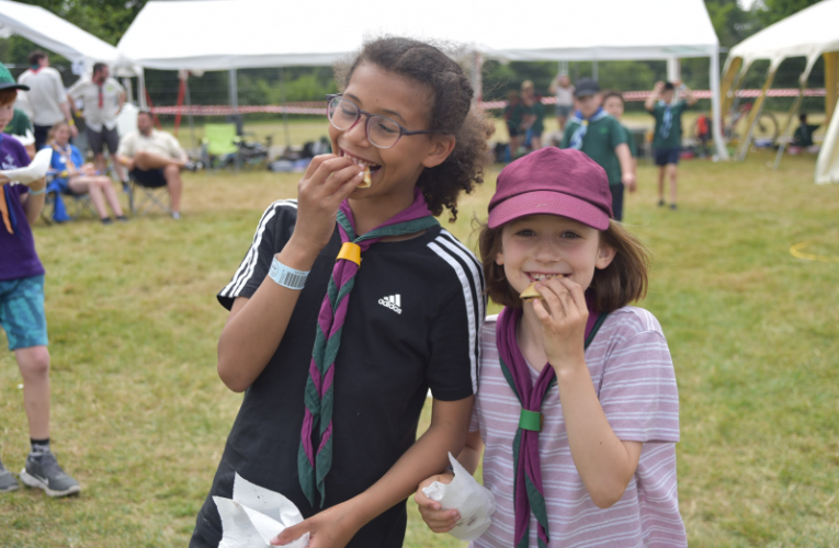 2700 cubs and brownies came to Epsom