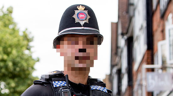 Anonymity for Surrey policeman