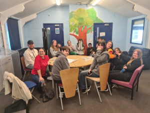 A youth consultation evening with young people