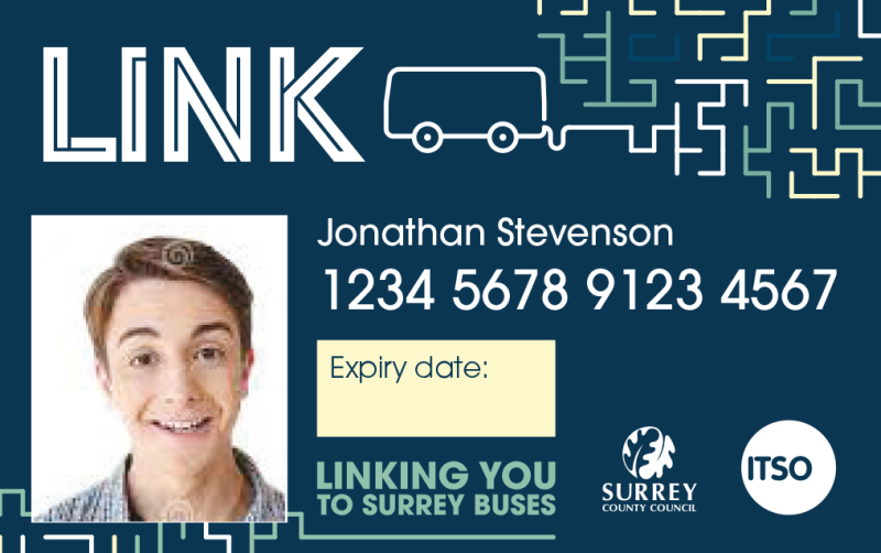 Surrey under 21 bus discount LINK card