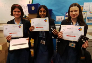 Nonsuch girls prize winners