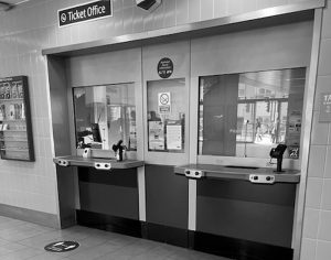 Epsom rail ticket office