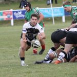Battersea v Sutton and Epsom rugby action