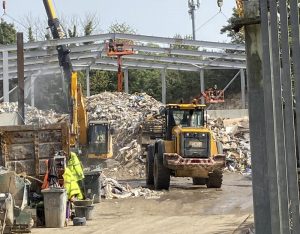Chalk Pit waste site. Epsom