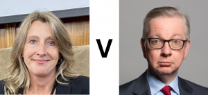 Spelthorne Council leader and Michael Gove