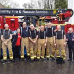 Surrey Fire service crew