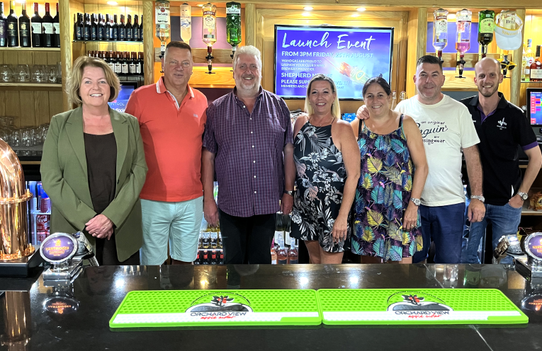 “The Gas” and brewery back Cuddington community