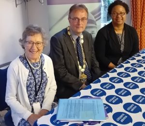 Mayor of Epsom with CAEE