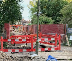 Castle Road Bridge closure Epsom