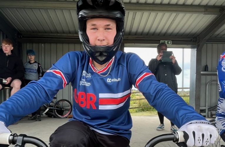 Over the Moon for World BMX result for Glyn boy