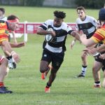 Sutton and epsom versus Medway rugby action