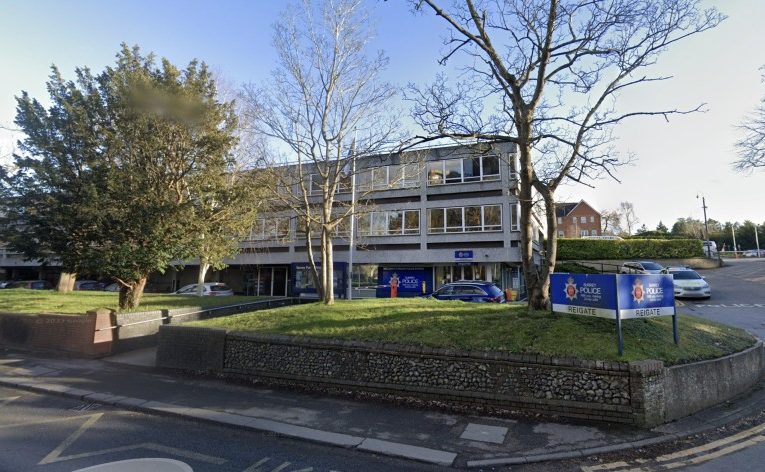 Reigate Police Station closes with a concrete problem