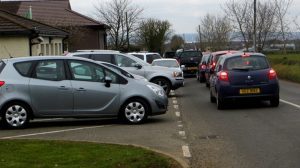 Cars on the school run