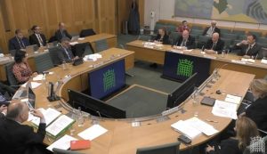 Levelling up committee Westminster