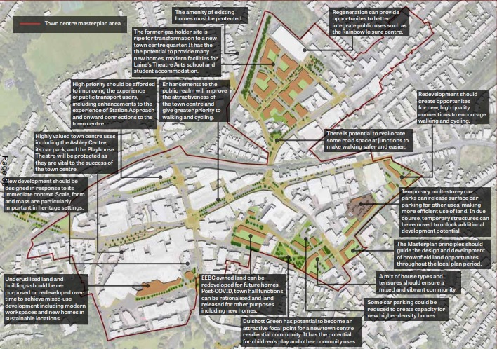 Epsom Town Centre masterplan
