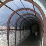 Tunnel in epsom's bunker.