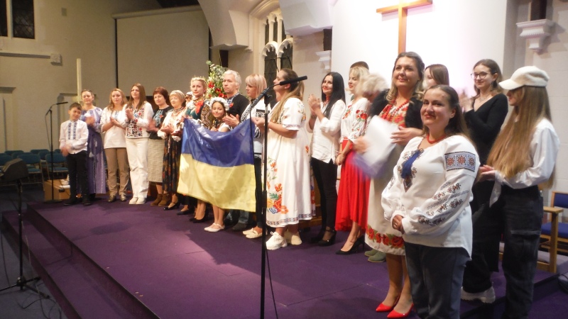 Ukraine Choir and other performers